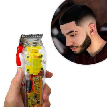 Imagem de Maquina De Cortar Cabelo Sem Fio Recarregável Bivolt Ng-108a – Motor Potente E Bateria Duradoura