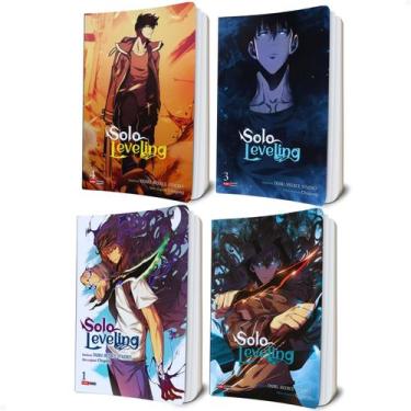 Imagem de Solo Leveling Manhwa, Mangá Volume 1 Ao 4 Full Color  KIT Panini