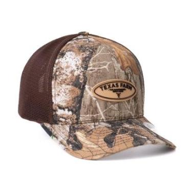 Imagem de BONE TEXAS FARM - PREMIUM ESSENTIAL - TF1066 - CAMUFLADO/ MARROM ÚNICO-Unissex