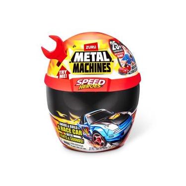 Imagem de Capacete Surpresa Metal Machines SpeedHero 20peças, Vermelho