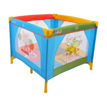 Imagem de Cercadinho para Bebe Chiqueirinho Cercado Burigotto Pixel, Colorido