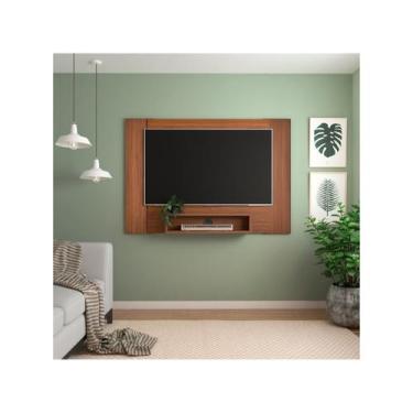 Imagem de Painel Cine para TV 47 com Nicho - ARTELY, Cedro e Off White