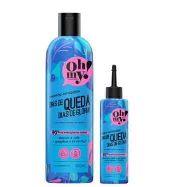 Imagem de Kit Antiqueda Oh My Shampoo e Tônico Dias de Queda, Dias de Glória - O