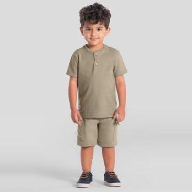 Imagem de Conjunto infantil menino em moletinho Mundi-Masculino