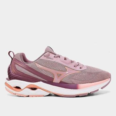 Imagem de Tênis Mizuno Wave Dynasty 7 Feminino, Lilás, 34