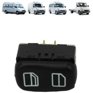 Imagem de Interruptor simples vidro eletrico sprinter 2002 a 2012 lado direito 5