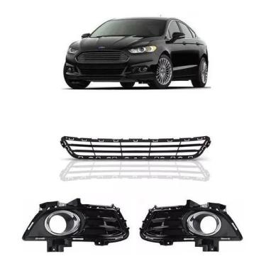 Imagem de Kit Grade Parachoque Ford Fusion 2013 2014 2015 2016 - KIT IMPORTS