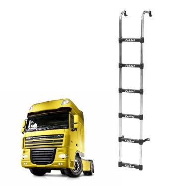 Imagem de Escada Daf Xf 105 Space Cromado 6 Degraus 2050mm - Fabbof