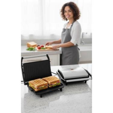 Imagem de 2x Sanduicheira Grill Elétrica 850W Placas Antiaderentes - Congratulat
