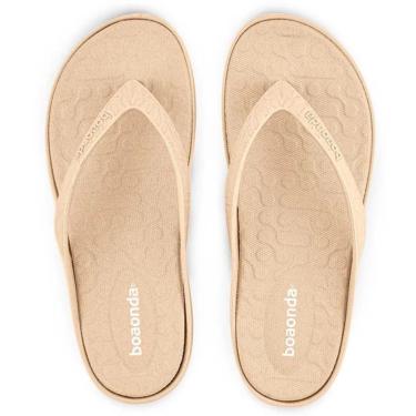 Imagem de Chinelo Feminino Casual Palmilha Ortopédica Boaonda Leve-Feminino