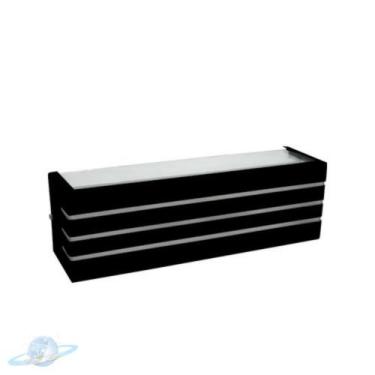 Imagem de Arandela Preta 30cm 3 Frisos Com 2 Fachos De Luz-E27 - Unity Hope