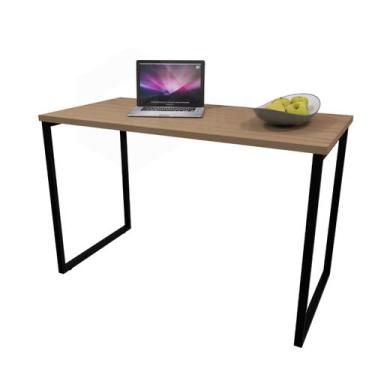 Imagem de Escrivaninha & Suporte Mesa Para Livros Bancada - ClickForte, Marrom