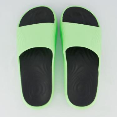 Imagem de Chinelo Olympikus Pleno Verde e Preto, 39-40
