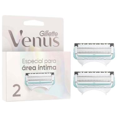 Imagem de Carga para Aparelho de Depilação Feminino - Gillette Venus Íntima 2 Un