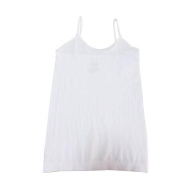 Imagem de Camisete Feminina Basic+ Branca Poliéster Confortável