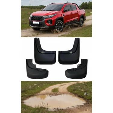 Imagem de Kit Lameira Apara Barro Strada 21-24 4 Peças Preto - Congratulations S