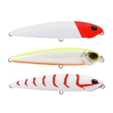Imagem de Kit 3un Iscas Artificiais Superfície Marine Sports Snake 115 11,5cm 22