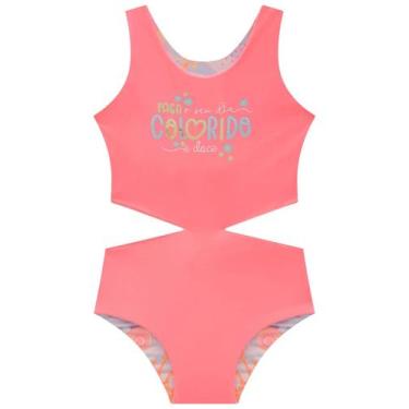 Imagem de Maiô Menina Estampado Infanti Dupla Face, Estampado, 14