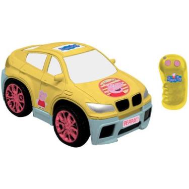 Imagem de Carrinho de Controle Remoto Peppa Pig - Veículo de Passeio 3 Funções C