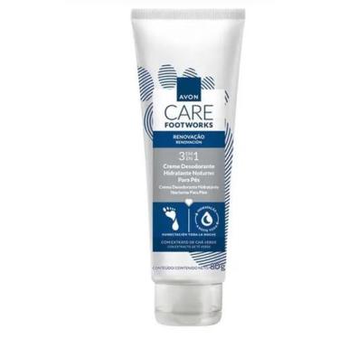 Imagem de Creme Desodorante Hidratante Noturno para os Pés Footworks 80g - Avon