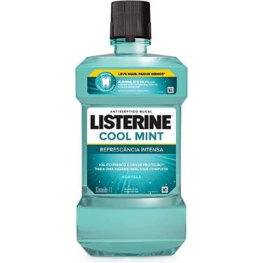 Imagem de Antisséptico Bucal Listerine Cool Mint Refrescância Intensa 1 Litro
