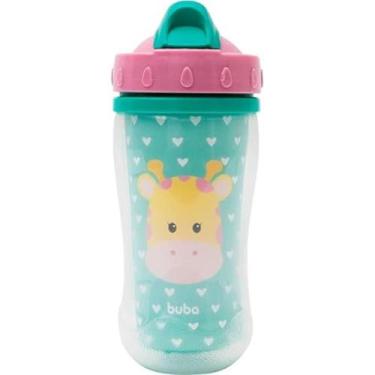 Imagem de Copo Parede Dupla Buba Baby Animal Fun Girafa 280ml +12m - 34
