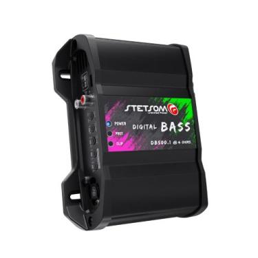 Imagem de Amplificador digital stetsom db500 500w 1 canal 4 ohms