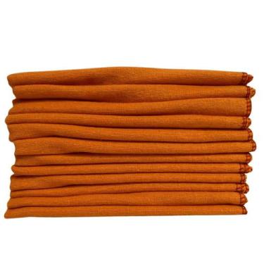 Imagem de Flanela Amarela Grande Algodão Limpeza Polimento 38x58 cm 12 - CCA Têx
