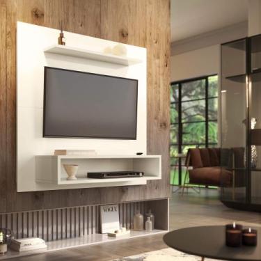 Imagem de Painel de Apoio para TV até 32" Polegadas Sala Quarto Home Theater Par