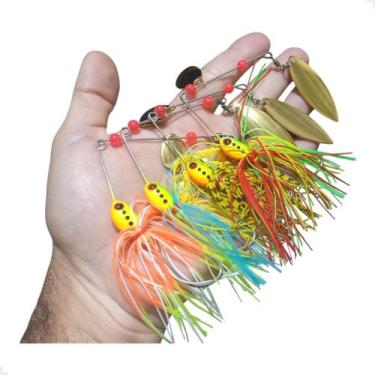 Imagem de Spinnerbait Spiner Spinerbait Isca Artificial Buzz 4 unidade - Cmik, I