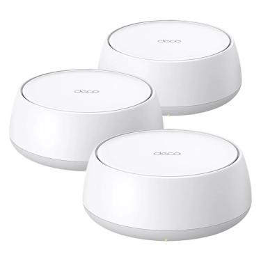 Imagem de Roteador TP-Link Deco BE22 Dual Band BE3600 2882 Mbps Wi-Fi 6 Mesh 3 Pack Branco
