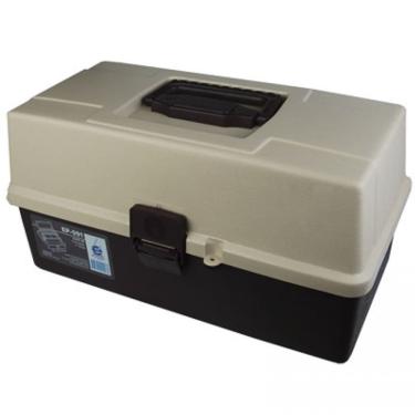 Imagem de Estojo Multiuso Mini EP-190 com 8 Divisórias Fixas Plástico Organizador para Escritório Preto Emifran