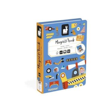 Imagem de Livro Magnético Infantil Veículos - Janod