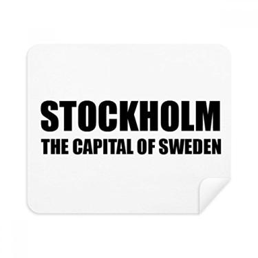 Imagem de Pano de limpeza de tela Stockholm, a capital da Suécia, 2 peças, tecido de camurça