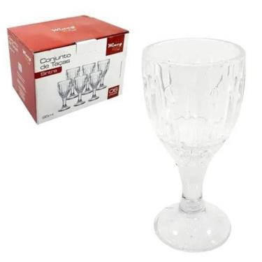 Imagem de Jogo De Taças De Vidro Sintra Para Licor 6 Peças 95Ml Wincy
