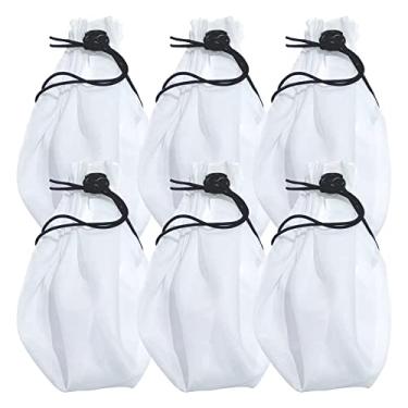 Imagem de Kit 6 Coador de Voal para Leite Vegetal e Suco Verde Detox