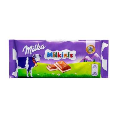 Imagem de Chocolate Milka Milkinis Ao Leite Com Recheio De Creme 100G