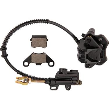 Imagem de Pinça de cilindro mestre de freio traseiro para 50cc 70cc 90cc 110cc 125cc chinês ATV Taotao Quad Coolster 3050HD quatro rodas