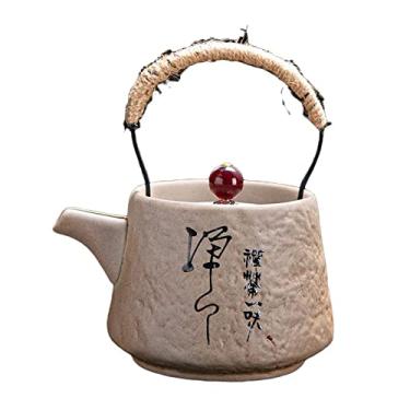 Imagem de hanaiette Bule de chá de porcelana com tampa? Bule pequeno com infusor? Bule de chá de escritório? Bules para adultos? Conjuntos de bule para adultos vintage (???????)