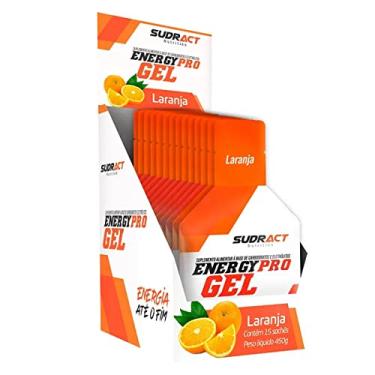 Imagem de Sudract Energy Pro Gel - 10 Sachês De 30G Laranja - Nutrition