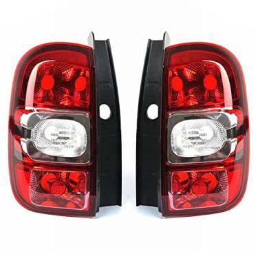 Imagem de JESYMBX Para Renault DUSTER 2014-2017 Conjunto de luz traseira Luz de advertência de freio Tampa traseira Lado esquerdo do motorista