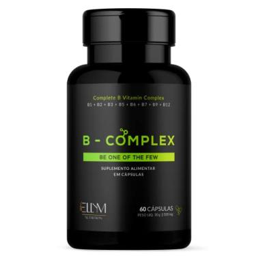 Imagem de Vitaminas Complexo B 60 Cápsulas Biotina B12 Completo B-Complex Ellym Nutrition Original Premium