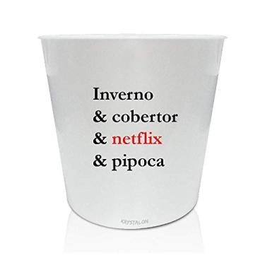 Imagem de Kit 2 Baldes de Pipoca Personalizados - Inverno & Cobertor &