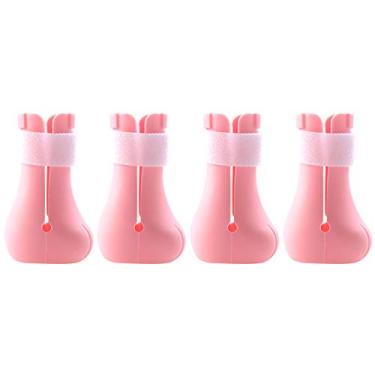 Imagem de Ajcoflt 4pcs Gatos Anti-arranhões Calçados de pés Botas de Silicone Pet Grooming Coçar Botas de contenção Gatinhos Garras de gatos Protetor de tampa para banho em casa Barbear Tratamentos