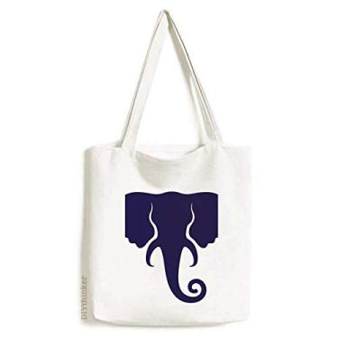 Imagem de Thailand I Love Thailand Heart Elephant Tote Canvas Bag Shopping Satchel Casual Bolsa