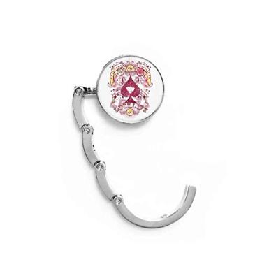 Imagem de Utensílio de jogo de baralho padrão gancho de mesa, gancho decorativo, gancho dobrável