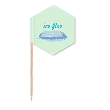 Imagem de Bandeiras Nutritious Arctic Bacalhau Peixe Palito de Dente para Cupcake Picks Festa Celebração