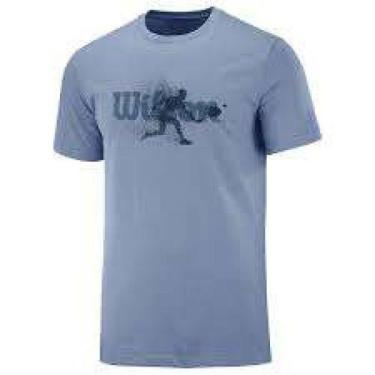 Imagem de Camiseta Wilson Advantage - Azul - M