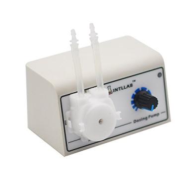 Imagem de INTLLAB Bomba dosadora de líquido peristáltico DIY 12V CC para laboratório de aquário analítico 5~100 mL/min DP-385-100
