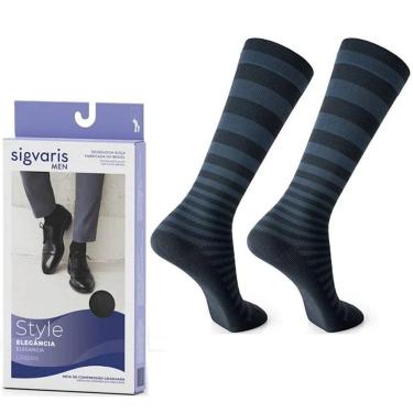 Imagem de Meia 3/4 Panturrilha Masculina 193 15-20 MMHG URBAN Sigvaris